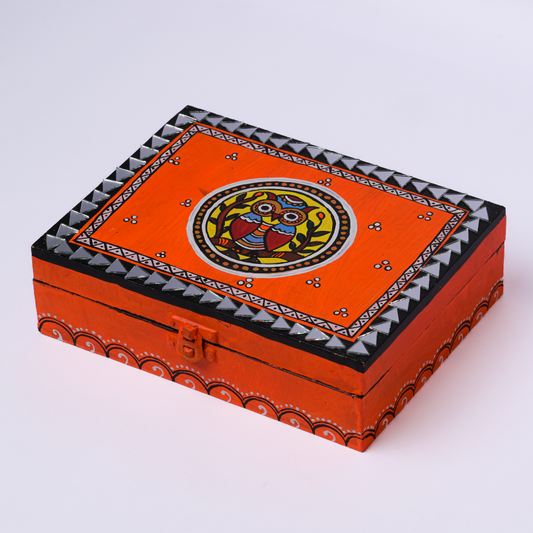 Owl Handpainted Jewellery Box