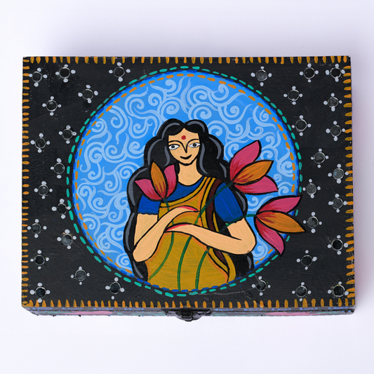 Rani Handpainted Jewellery Box