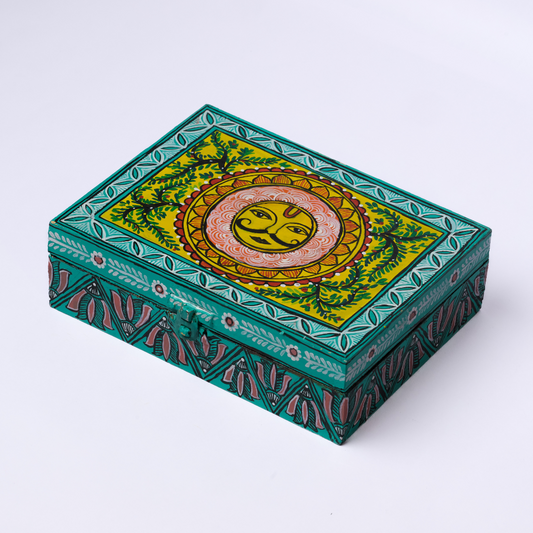 Surya Handpainted Wooden Box