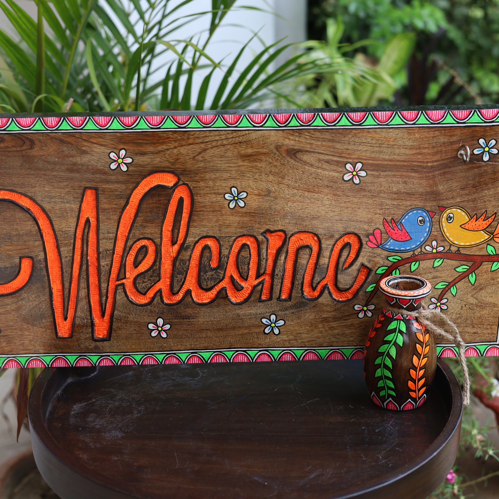 “Welcome” Board